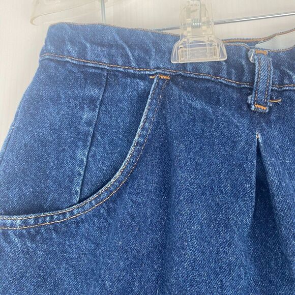 Vtg Hunters Run Women's Size H 4 High Rise  Straight Leg Jeans 31-39193 USA - Picture 4 of 15